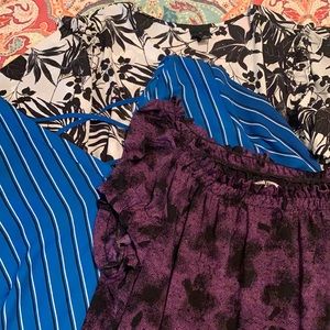 Lot of (3) Worthington xl tops